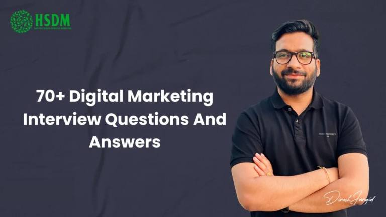 70+ Digital Marketing Interview Questions And Answers 2026 PDF Every Applicant Must know