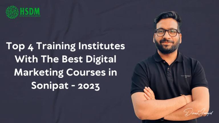 Top 4 Best Digital Marketing Courses in Sonipat - 2026