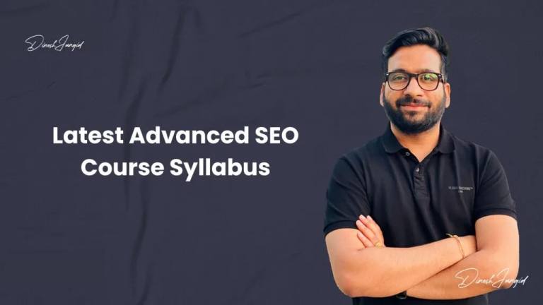 Latest Advanced SEO Course Syllabus PDF 2026 - Need And Importance