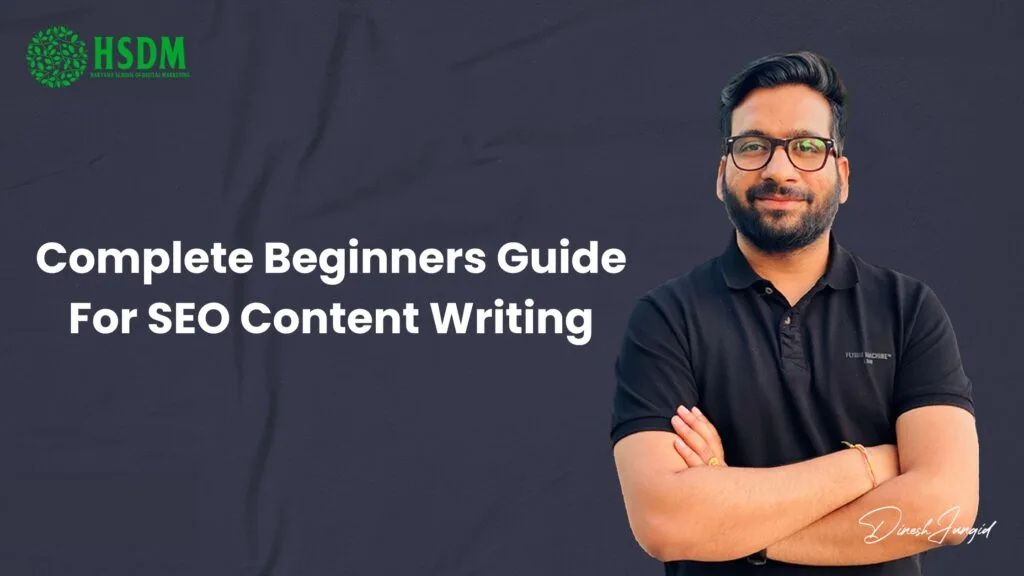 Beginners Guide For SEO Content Writing 2026 - How To Start A Career As ...